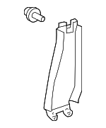 6241235030E0 - Body: Upper Center Pillar Trim for Toyota Image