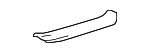 6791860072B0 - Body: Scuff Plate for Toyota Image
