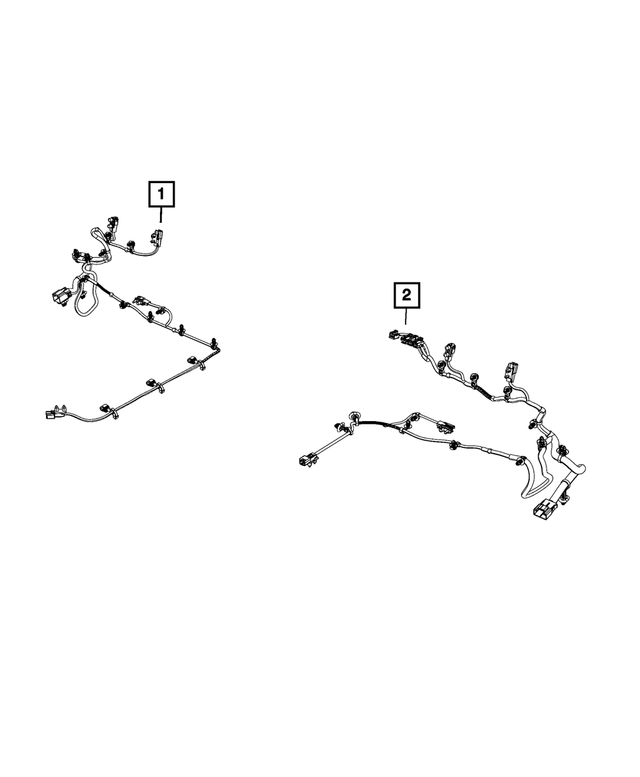 68294527AD - Electrical: Rear Seat Wiring for Mopar Image