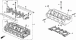 12204PJ7305 - Engine: GUIDE, VALVE (OVER SIZE) for Honda Image