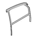 4K5839431C - : 2019-2025 Audi - Window Channel for Audi: A6 Quattro, S6 Image