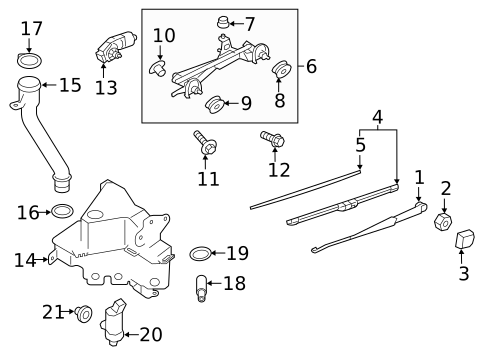 Wipers for 2021 Subaru Impreza #0