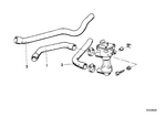 64211373181 - Engine: Return Hose for BMW Image