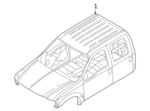Cab Assembly for 2010 Ford F-250 Super Duty #0