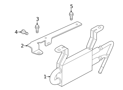 Power Steering Oil Cooler for 2016 Ford Transit-150 #0