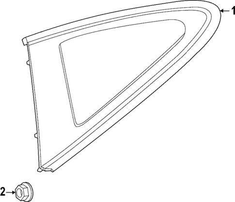 Glass & Hardware for 2023 Porsche 911 #0