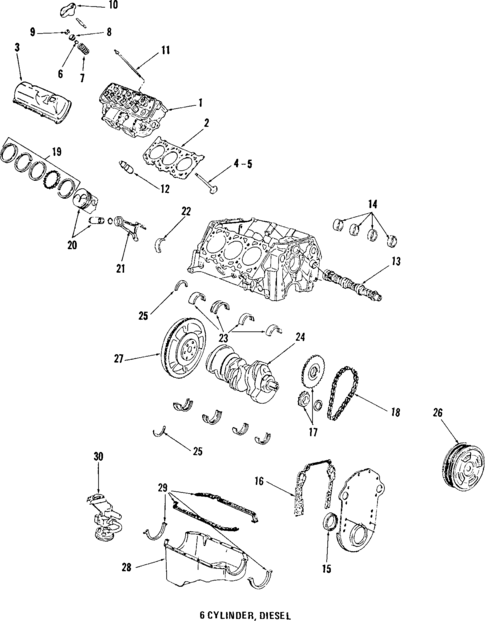 Engine for 1985 Cadillac Fleetwood #0