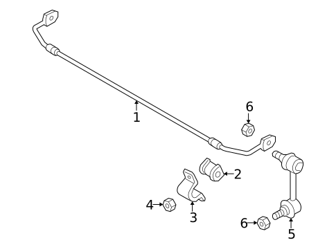 Stabilizer Bar & Components for 2017 Mazda MX-5 Miata #1