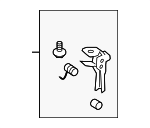 5355053010 - Body: Safety Catch for Lexus: IS F, IS250, IS350, LS460, LS600h Image