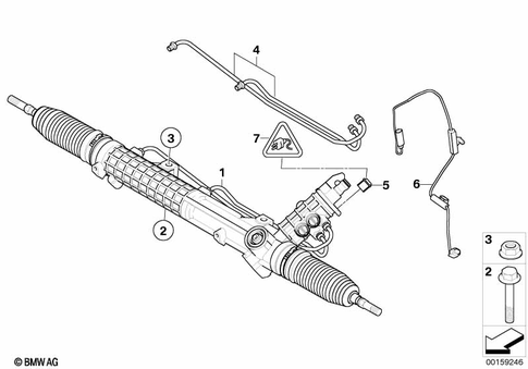 Hydraulic Steering for 2005 BMW 750i #0