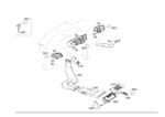2128302554 - Heating and Ventilation: Air Vent for Mercedes-Benz Image