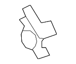 8621447010 - Electrical: Antenna Bracket for Toyota: Prius V Image