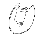 43253T7X000 - Brakes: Backing Plate for Honda: HR-V Image