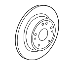 42510T7WA02 - : Rotor for Honda: HR-V Image