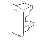 77755SNAU00ZA - Body: Hole Cover for Honda: Civic, CR-V, Crosstour, Odyssey Image