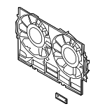 4H0121207C - Cooling System: Fan Shroud for Audi Image