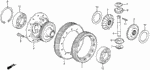 41321PL3T00 - Transmission - Manual: SHAFT, PINION for Honda Image