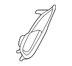 2020-2024 Porsche Taycan - Outer Grille