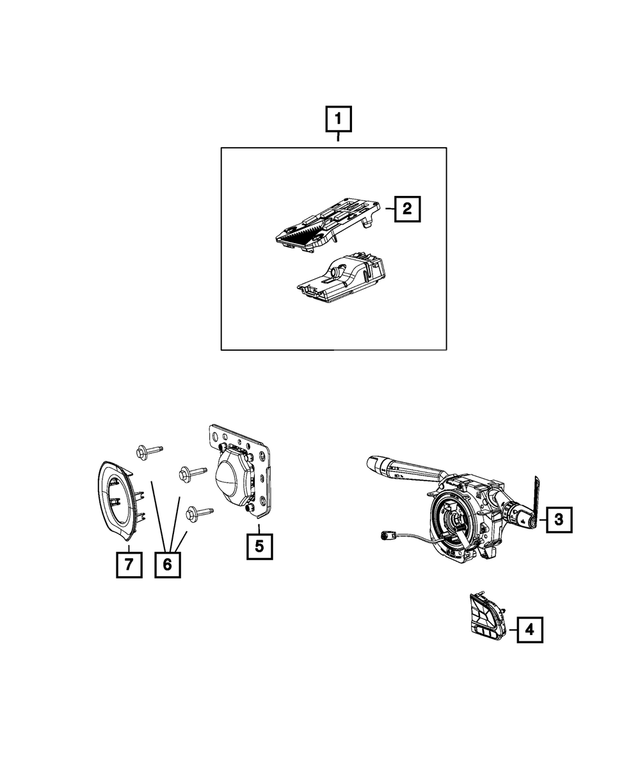 5YL22LXHAB - : Speed Control Switch for Mopar Image