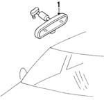 8970439200 - : Mirror Inside for Honda Image