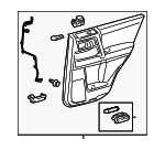 6763035C42C0 - Body: Door Trim Panel for Toyota: 4Runner Image