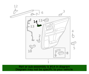 2014-2024 Toyota Courtesy Light 81080-35010 | OEM Parts Online