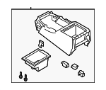 969116GY0A - Body: Center Console for Nissan Image