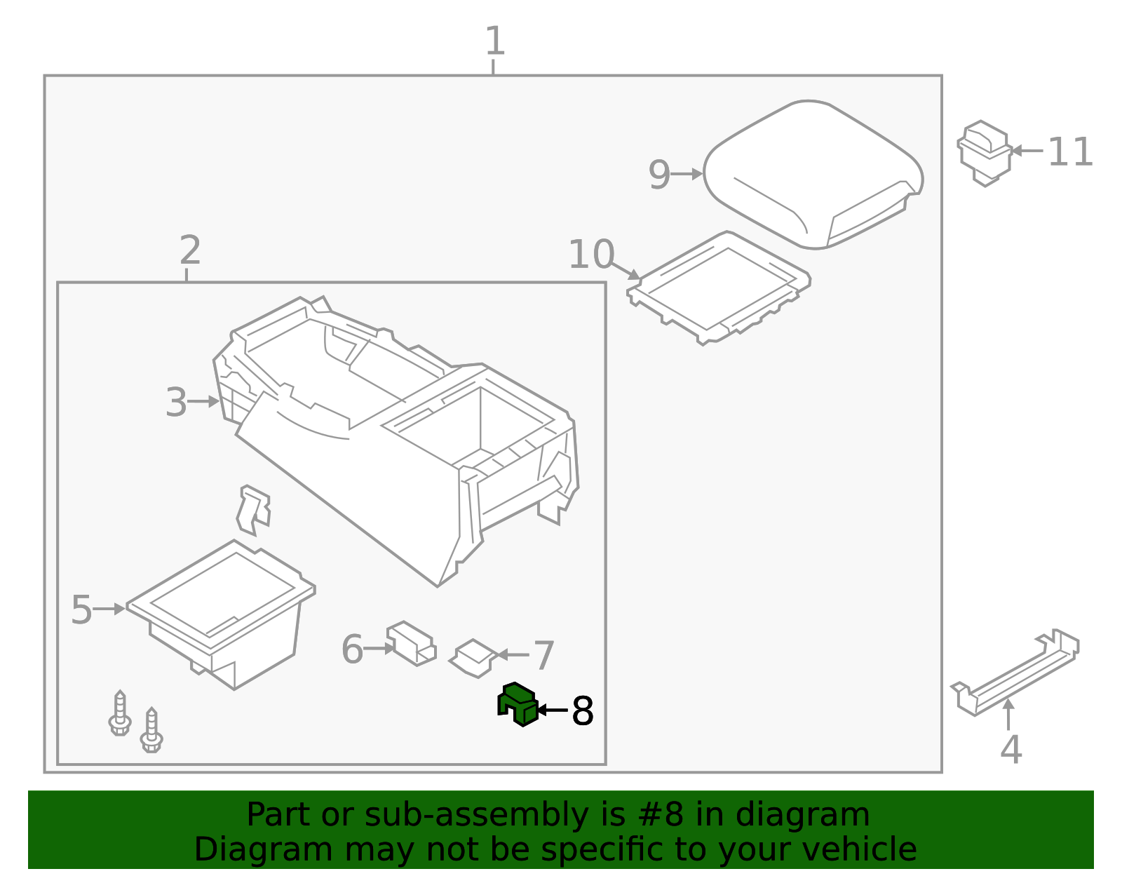 2011-2014 Nissan Murano Trim Bezel 62075-1GR0A | Nissan Parts Plus