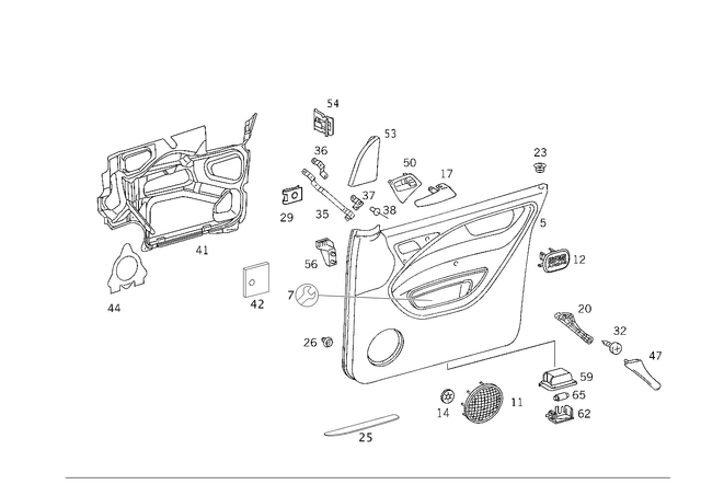 1637206670 - Front Doors: Trim for Mercedes-Benz: ML55 AMG Image image