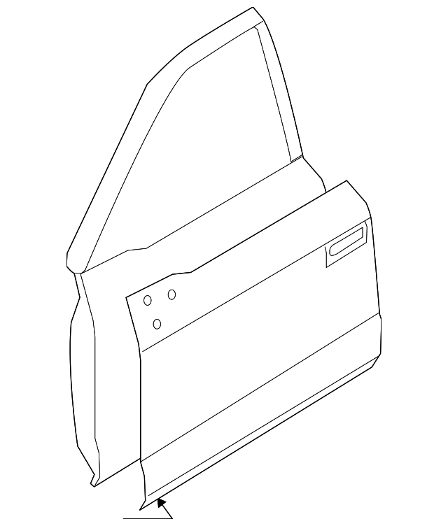 下書き fl3z1620125c - Ford Door Shell | Levittown Ford Parts