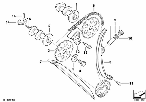 Valves with Springs for 1997 BMW-Motorrad F 650 ST #1