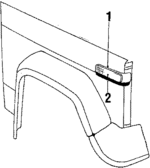 J5465790 - Electrical: Base for Jeep: Cherokee, Grand Wagoneer, J10, J20, Wagoneer Image