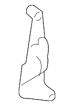 51239114002 - Body: Mount Bracket for BMW: 528i, 528i xDrive, 535d, 535d xDrive, 535i, 535i GT, 535i GT xDrive, 535i xDrive, 550i, 550i GT, 550i GT xDrive, 550i xDrive, 740i, 740Ld xDrive, 740Li, 740Li xDrive, 750i, 750i xDrive, 750Li, 750Li xDrive, 760Li, ActiveHybrid 5, ActiveHybrid 7, M5 Image