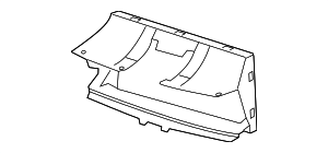 991575141011E0 - Body: Radiator Support Air Duct for Porsche Image
