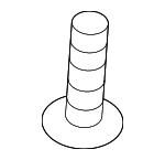 99907341801 - Body: Lower Molding Screw for Porsche: 718 Boxster, 718 Cayman, 718 Spyder, 911, Boxster, Cayman Image