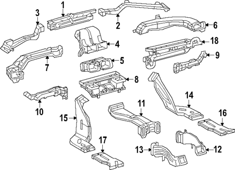 Ducts for 2022 Toyota Camry #0