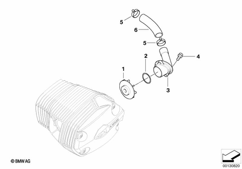 Housing Ventilation for 2008 BMW-Motorrad HP2 Megamoto #0