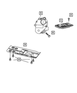 52105582AA - Transfer Case Model 273 [DH3]: Transfer Case Shifter Plate for Mopar Image