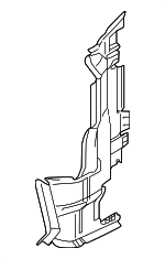 8W0121283CJ - Body: Air Duct for Audi: RS5, RS5 Sportback Image