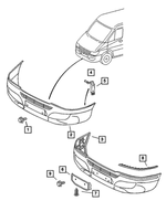 5103728AA - Frames and Bumpers: Screw for Mopar Image