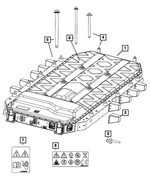 68661832AA - High Voltage Powertrain Systems: Bev Battery Pack Kit for Mopar Image