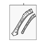 23135921 - Body: Inner Windshield Pillar for Chevrolet: Equinox | GMC: Terrain Image