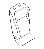 876203EV0C - Body: Seat Back Cover for Infiniti Image