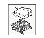873003GW1A - : Cushion Assembly for INFINITI: QX70 Image