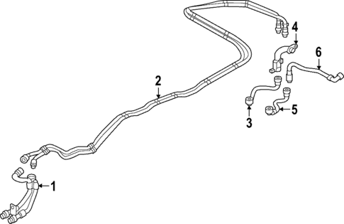 Hoses & Lines for 2024 BMW i4 #3