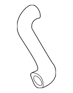 FOUZ8260C - Cooling System: Upper Hose for Ford: E-250 Econoline Club Wagon, E-350 Econoline, E-350 Econoline Club Wagon Image