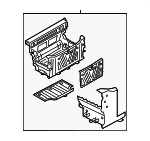 99150192000GRV - : Luggage Compartment for Porsche: 718 Boxster, 718 Cayman, 718 Spyder, 911, Boxster, Cayman Image