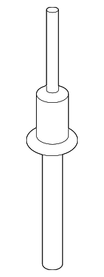 PAF009076 - Body: Rivet for Porsche: 718 Boxster, 718 Cayman, 718 Spyder, 911, Panamera Image