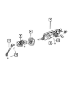 6510677AA - Steering: Hex Flange Head Screw for Mopar Image image