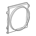 1F6215210 - : 2002-2009 Mazda B4000 - Fan Shroud for Mazda: B4000 Image